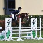Maria Plesse und Cassy 
5.Platz Standard-Springwettbewerb